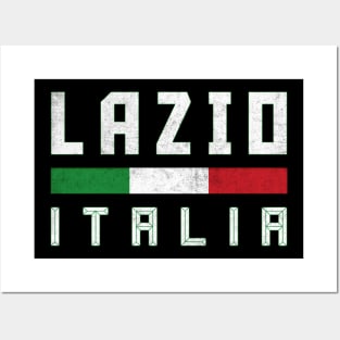 Lazio / Italian Retro Typography Design Posters and Art